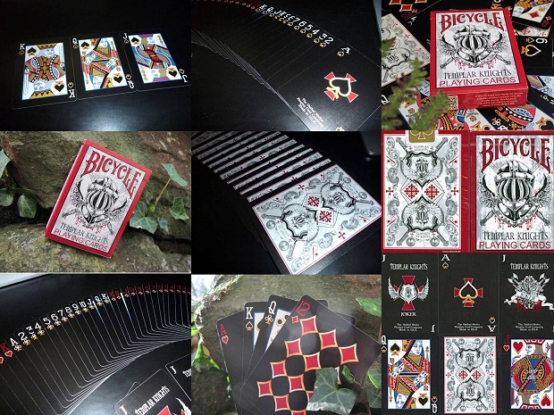 Templar playing cards
